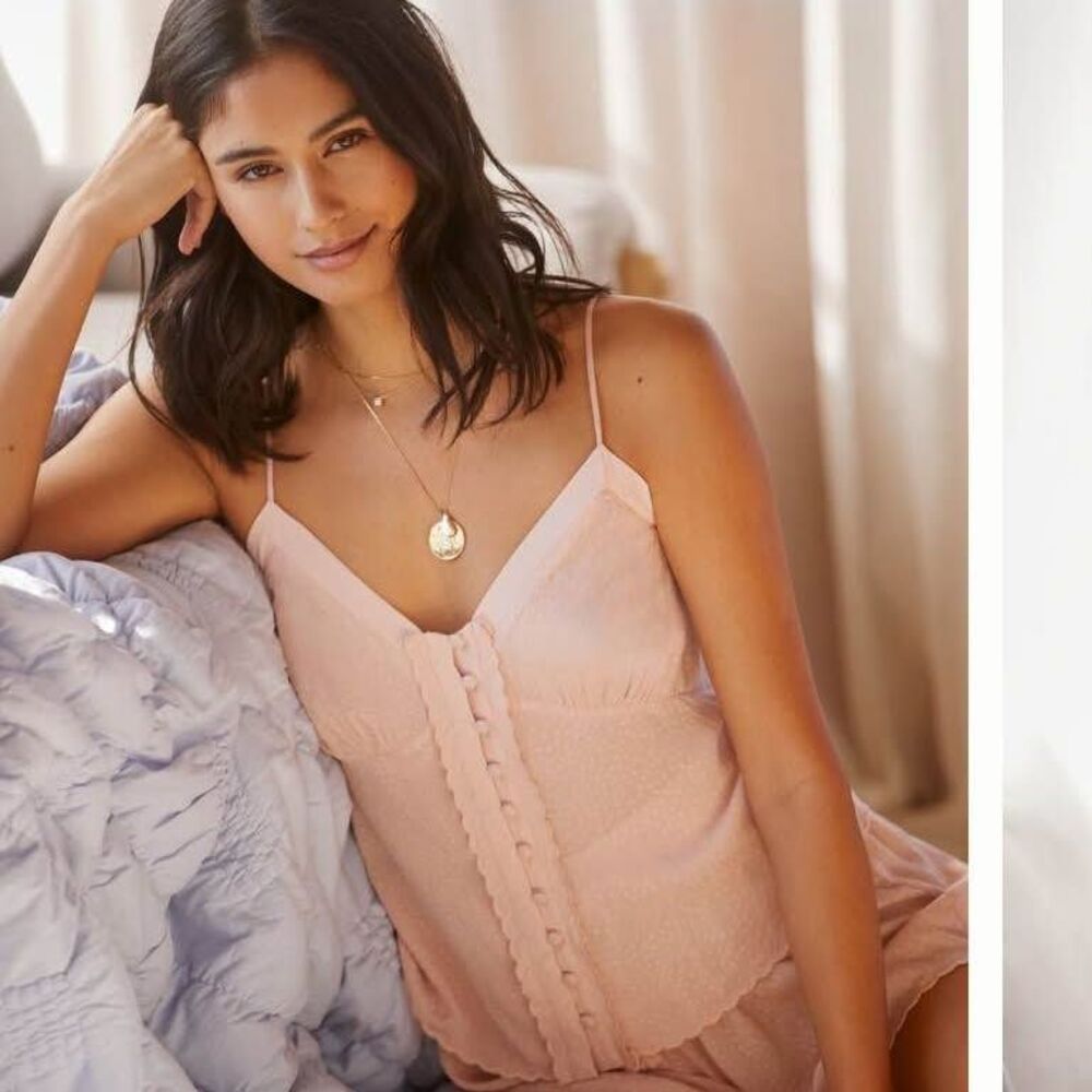 NWT Anthro Kimber lounge set XS petite pink